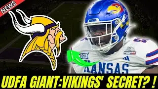 🚨IS THIS The Next Vikings STAR?😱 UDFA Rookie With INSANE Athleticism! Must Watch!🚀 VIKINGS NEWS
