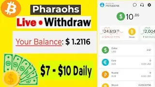 Live Withdraw Pharaohs Bitcoin Cloud Mining Website.100% Real Cloud Mining.Payment Proof