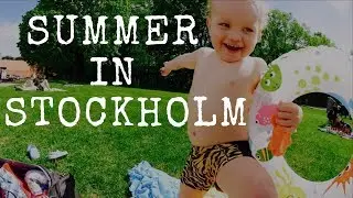 Följ familjen till Eriksdalsbadet utomhusbad VLOGG