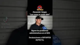 🗣 Alexander Vargas DT ADG y sus declaraciones sobre su futuro.