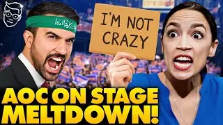 AOC Has Psychotic Public MELTDOWN On-Stage At Commie Rally | Internet, Trump ROASTS Her: Run in 2028