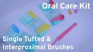 Oral Care Kit - Single Tufted and Interproximal Brushes