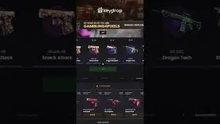 Keydrop 3 #csgo #cs2 #gaming #gambling #keydrop #caseopening #case #support #skinclub