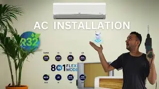 IFB 2 TON 3 STAR AC INSTALLTION !! BEST AC 2024 ! आईएफबी 2 टन एसी लगाना !! सबसे अच्छा AC 2024