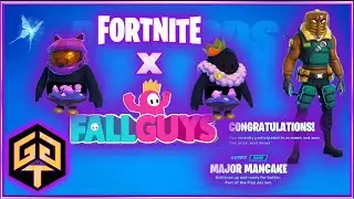 Fortnite Major Mancake Fall Guys 100 Rounds Fast & Easy Lost Helmets Free Skin Reward Hacker Exposed