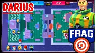 Frag Pro Shooter 👉 Gameplay with New Character Darius 🎉🎉 #shorts #shortvideo