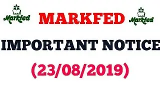 MARKFED IMPORTANT NOTICE