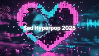 Pixel Heart Ache | Emotional Hyperpop Ballad #musichalo #copyrightfree #edm #hyperpop #pop #2025