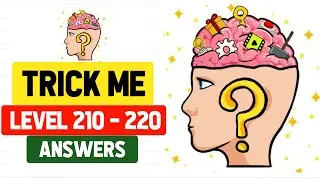 Trick Me Level 210 to 220 || Trick Me Level 210-220 Walkthrough