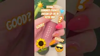 Summer Fridays Dream Lip Oil: Rose Bud Try On #summerfridays #beauty #makeup #lipoil #lips #lipgloss