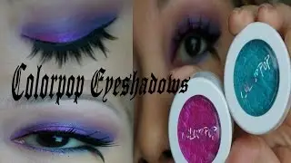 Colourpop Eyeshadow-Slave2Pink + Ibiza Tutorial