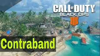 COD BO4 Free for all How to spawn trap on map Contraband .