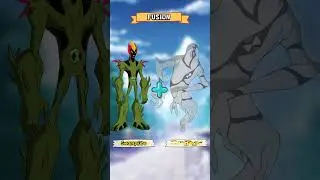 Fusion of Swampfire and Ghostfreak | Ben 10