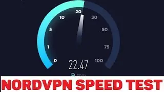 NordVPN speed test - Paid VPN speed test
