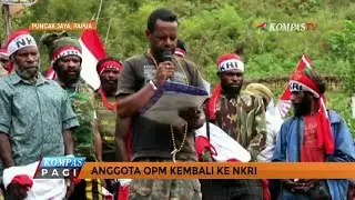 Belasan Anggota OPM Ucap Ikrar Kembali ke NKRI