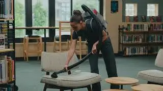 Sanitaire&reg; TRANSPORT&reg; Commercial Corded Backpack Vacuum SC570A