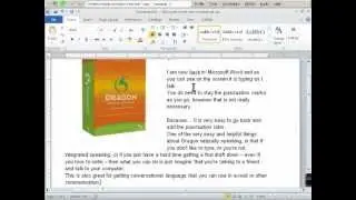 Dragon Naturally Speaking Demonstration