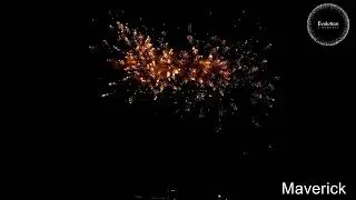 Evolution Fireworks - Maverick - 1.3g - 134 shot - 25/30mm - Compound