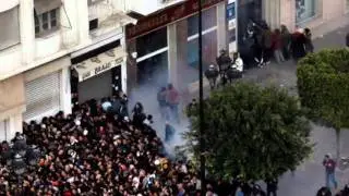 The revolution of Tunisia 2011