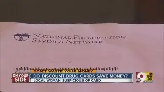 Do discount drug cards save money?