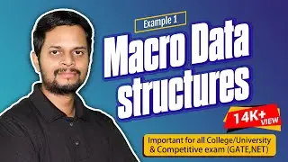 4.5 Macro Data structures| Macro Name Table | Macro Definition Table | PNTAB SSTAB EVTAB | Example 1