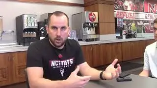 NC State assistant coach Brandon Chambers on Caleb Martin/Cody Martin