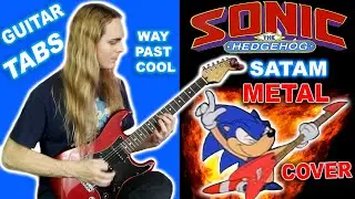 Sonic SatAM Theme | GUITAR TABS | METAL COVER | ft  Fili Bibiano | Andrew Soto