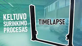 BalticDiag Two-Post Car Lift: Team Assembly Highlights