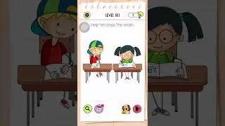 Ответы на 557-й уровень игры Brain Test All Star | Помогите ему сдать экзамен