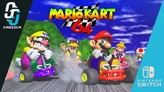Gameplay Online #10 - Mario Kart 64 (4 players) Switch Online - Expansion Pak