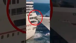 Two Cruise  Ship CRASH!! (for real)