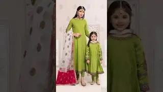 Mother Daughter Matching Outfits For Eid||Mother Daughter Eid Dresses Collection 2025#eidcollection