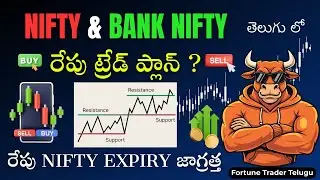 Tomorrow Market Prediction Telugu | Nifty & Sensex levels | Trade Plan in   Telugu | 20-01-2026
