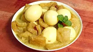 Krecek Eggs in Coconut Milk Sauce 😋