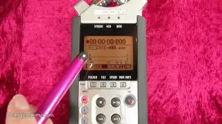 Zoom H4n Tutorial: Navigating the LCD Screen