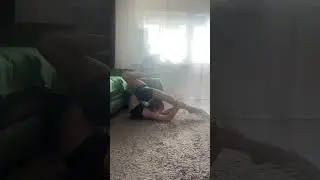 Gymnastics-Girl Performs Stunning Standing Backbend Flexibility Pose #gostretchyourself