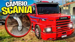 UPGRADE NO CÂMBIO DO SCANIA 10 MARCHA 111 112 PRESSÃO NA ROÇA