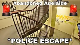 Exploring huge abandoned shopping mall in Adelaide * POLICE* *SET OF ALARMS*
