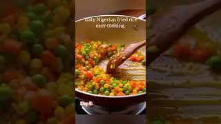 How to cook Nigerian Fried Rice &ndash; Tasty, Colorful & Easy to Cook at Home!✨#Shorts #explorepage