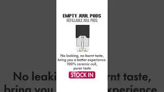 EMPTY JUUL PODS #juul #juulpods #pods #cbd #thc #cbdpods #ceremic #cotton #smokshop #smokeshopdallas