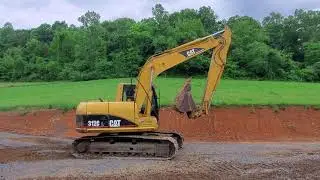 2004 Caterpillar 312CL Excavator: Running & Operating Inspection Video! (Featuring Cicadas!)