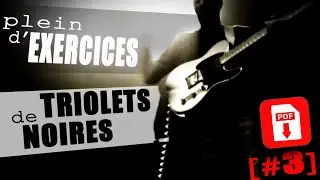 EXEMPLES DE RYTHMIQUES TRIOLET DE NOIRE A LA GUITARE - PDF