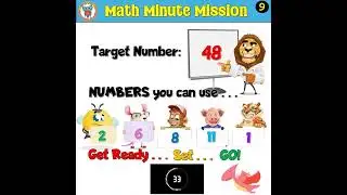 Math Minute Mission Challenge #9