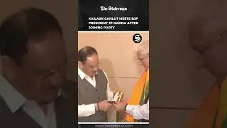 Kailash Gahlot Meets BJP President JP Nadda After Joining Party
