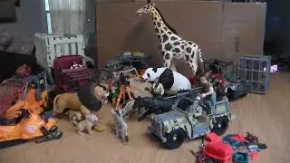 РАСПАКОВКА ОГРОМНОЙ ИГРУШКИ ANIMAL PLANET!!!