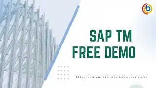SAP TM on S4 HANA  Demo | SAP TM Online Training | SAP Transportation Management