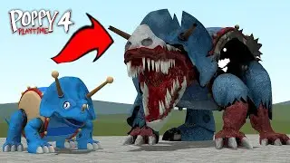 EVOLUTION OF NEW CURSED TRICERADRUM POPPY PLAYTIME CHAPTER 4 FAN MADE in Garry's Mod!