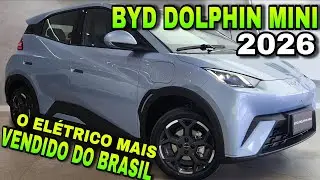 NOVO BYD DOLPHIN MINI 2026| O el&eacute;trico mais vendido Pre&ccedil;os atualizados 