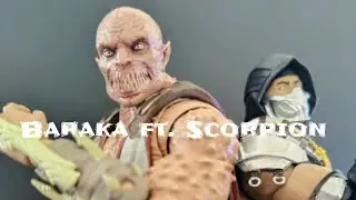 Фигурки McFarlane MK11 Барака и Скорпион... Эта серия официально завершена #actionfigures #stopmo...