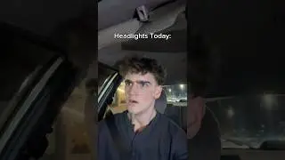 I hate LED headlights 😭